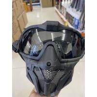 หน้ากากหรับใส่เล่นกีฬาบีบีกัน รุ่น Tactical Anti-Fog Mask  สายรัดปรับไซด์ได้ มีเลนท์เปลี่ยน