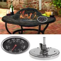 ∏﹍❧ Oval BBQ Pit Smoker Grill Thermometer Dial Temperature Gauge Fahrenheit Celsius Double Scale 38-430℃/100-800℉ 50-350℃