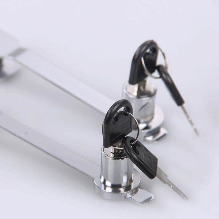 1set-no-drilling-cabinet-display-showcase-drawer-lock-sliding-glass-push-door-ratchet-cabinet-lock-with-2-keys