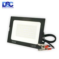 DC12V Led Banjir Cahaya 20W 30W 50W Lampu Luar Luaran Sinaran IP66 Kalis Air Cahaya Reflektor 12 Volt Mudah Alih lampu Led