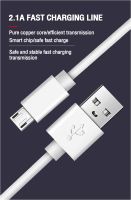 สายข้อมูล Android ของแท้ใหม่สายชาร์จ USB ความเร็วสูงสายชาร์จอย่างรวดเร็วสำหรับ Huawei Glory Xiaomi oppoR789SP Samsung Vivo 3C0030