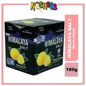 1 Box Himalaya Salt Mint Lemon Extra Cool Sports Candy (12 Pack) - FREE  Shipping