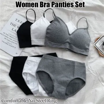 Shop Wireless Bra Panty Set with great discounts and prices online