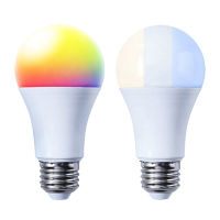 Voice Control RGB Smart Light Bulb Dimmable E27 WiFi LED Lamp AC 220V Alexa Home Colorful Changing Lamp