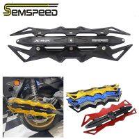 SEMSPEED CNC รถจักรยานยนต์ท่อไอเสียแผ่นกันความร้อนฝาครอบท่อไอเสียเครื่องป้องกันสำหรับยามาฮ่า XMAX300 XMAX400 XMAX250 XMAX125 2015-2020