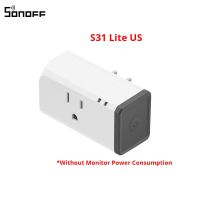 【Factory-direct】 Aflatoon Electronics Itead SONOFF Outlets S31 Us/ S31 Lite 15A Wifi Plug Switch Smart Socket Plugs E-WeLink APP รีโมทคอนโทรล Outlet สำหรับ Smart Home