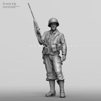 1/35 Resin Soldier model kits figure colorless and self-assembled A-1225