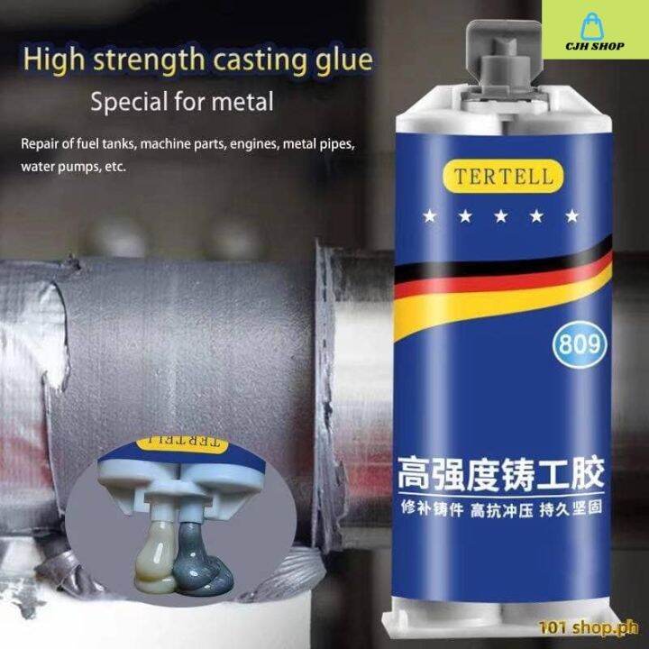 CJH Shop 100g Industrial Repair Paste Glue Heat Resistance Cold Weld