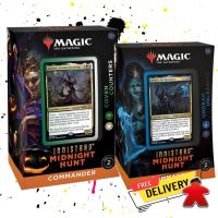 【MTG】 Innistrad: Midnight Hunt Commander Deck ฟรี ซองใส Aegis