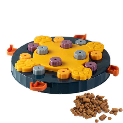 Dog Puzzle Toys Slow Feeder Food Dispenser Interactive Pet Toys For Dog Cat Training Game Improve IQ Non-Slip Bowl Pet Supplies Toys