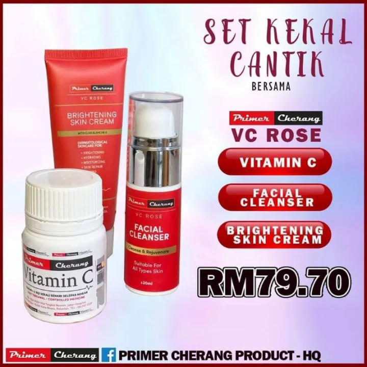 VITAMIN C Primer Cherang Product OriginaL HQ Lazada