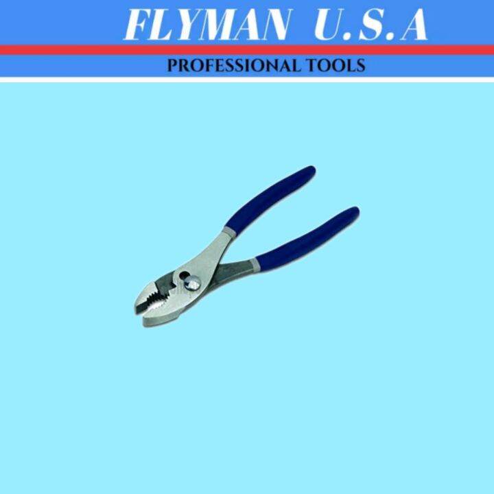 Authentic Flyman 8" Slip Joints Pliers Tools Original Supplier Made In
