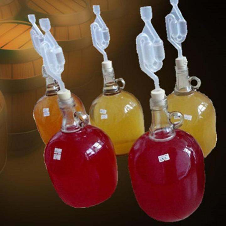 ไวน์ Spers Homebrew Airlock Grommet One Way ไอเสียตราประทับน้ำวาล์ว