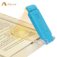 Mini LED Clip Book Light USB Rechargeable Book Reading Light Brightness Adjustable Eye Protection Portable Bookmark Read Light