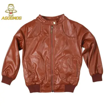 Children's leather clearance motorcycle jackets