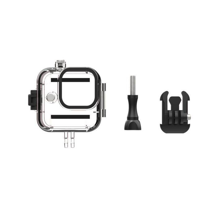 สำหรับ-gopro-hero-11ขนาดเล็กสีดำ45เมตรฝาครอบป้องกันดำน้ำซองกันน้ำอุปกรณ์เสริมสำหรับกล้องเพื่อการกีฬา