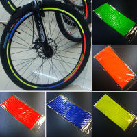 pzcf 8Colors bike bicycle reflective wheel tape reflective film Stickers reflective rim tape Motorcycle Cars riding outdoor