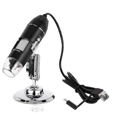 1600X USB Digital Microscope HD Digital Microscope Compatible for Window 7/8/10 ,Handheld USB Microscope