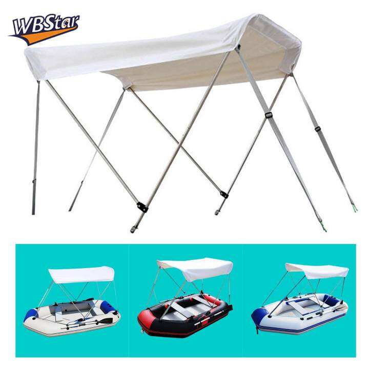 WBStar Universal Inflatable Boat Canopy Canoe Canoe Sun Shade Sun Shelter Umbrella Lazada.co.th