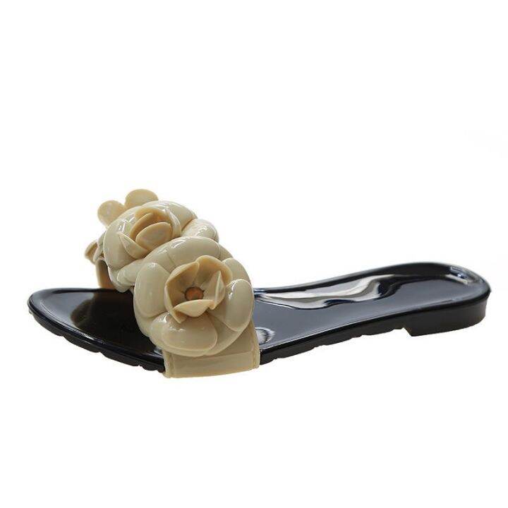 Chanel on sale slides glossy