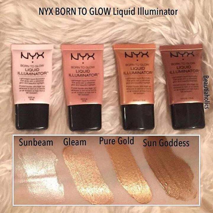 NYX BORN TO GLOW LIQUID ILLUMINATOR Lazada
