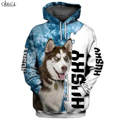 2022 Fashion Animal Husky Dog Sky 3D Full Print Hoodie Men Women Harajuku Pet Dog Streetwear Casual Hooded Coat Drop