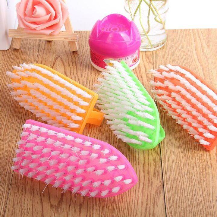 Laundry Brush Cleaning Clothes Brush Reusable Plastic Handle Brush ...