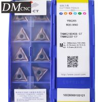 10pcs TNMG160408-EF YBG205 TNMG160408 EF TNMG 160408 ZCC.CT คาร์ไบด์เครื่องมือเปลี่ยนเครื่องตัด CNC เครื่องกลึงใบมีด