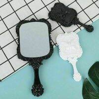 Floral Vintage Mirror Oval Hand Held Makeup Beauty Dresser Gift Square Hot