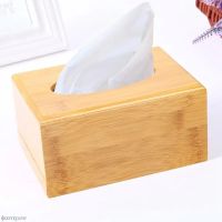 Fashion Bamboo Tissue Boxes Case Multifunction Pumping Paper Napkin Tray Storage Box For Bathroom Kitchen Hall Living Room 2023 Tissue Holders