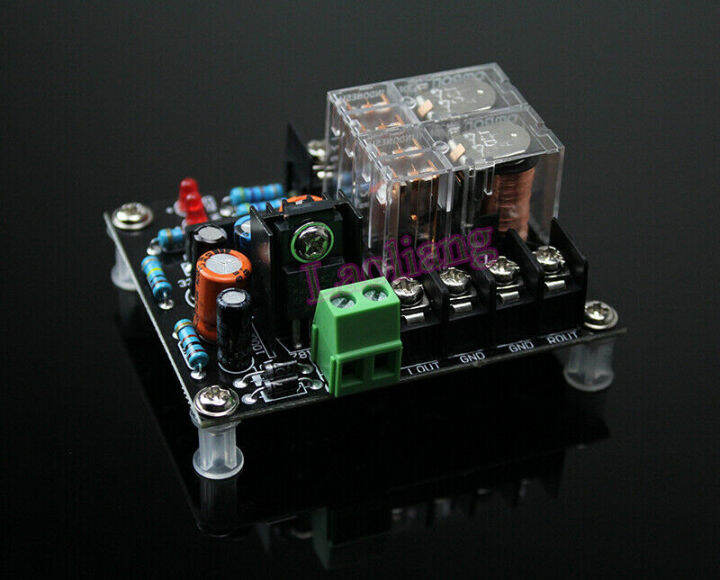 Assembled UPC1237 Speaker Delay Protection Board Dual Omron Relay AC