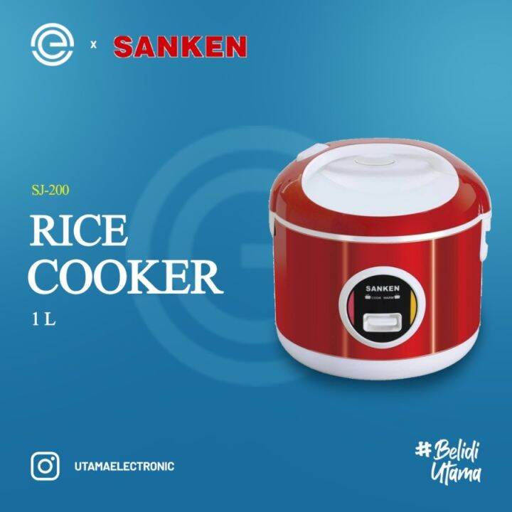 Altan Rice Cooker 1 Liter SJ200 SANKEN Stainless Lazada Indonesia