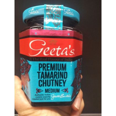 🔷New Arrival🔷 Geetas Tamarind Chutney ซอสมะขามกวน สำหรับราด อาหาร 230 กรัม  🔷🔷