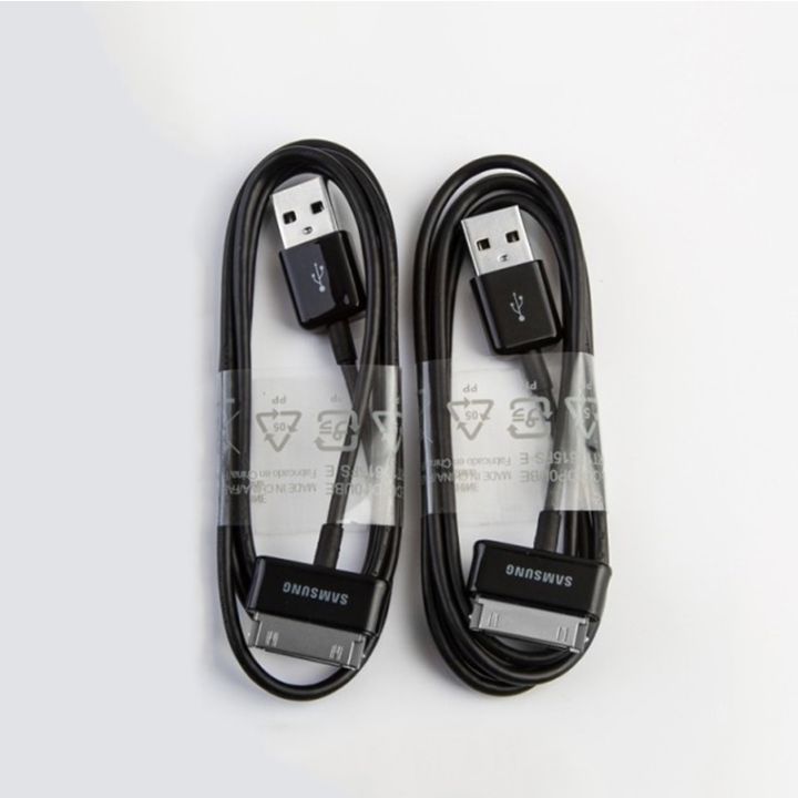 usb-samsung-สายเคเบิ้ลหลักเครื่องชาร์จยูเอสบีสำหรับ-p5110กาแลคซี่แท๊ป7-p3100-8-9-10-1-p5100-p3110-p6200-p1000-p7500-2เม็ด