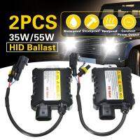 2ชิ้น12โวลต์ HID บัลลาสต์ซีนอน35วัตต์55วัตต์ดิจิตอลบาง HID บัลลาสต์บัลลาสต์อิเล็กทรอนิกส์สำหรับ H1 H3 H3C H4-1 H4-2 H7 H8 9005 9006