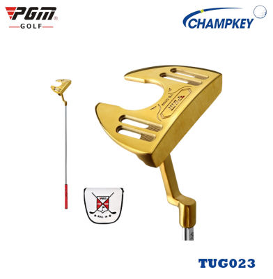 Champkey ไม้กอล์ฟพัตเตอร์สีทอง PGM (TUG023) PGM new Golf putter Authentic Putter Golf Mens