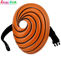 LS【ready stock】Resin Anime Naruto Akatsuki Tobi Uchiha Obito Naruto Madara Cosplay Halloween Party Prop Mask1【cod】