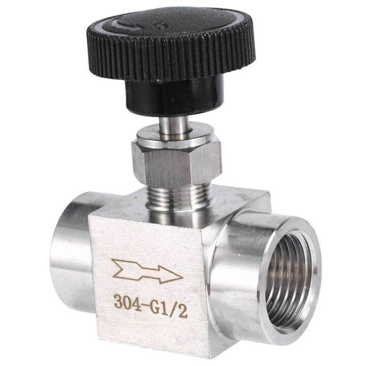 BSP Equal Female Thread SS 304 Stainless Steel Flow Control Shut Off ...