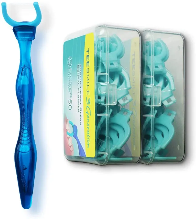 T.Smile Evolutionary Clean Dental Flossers, Kit of Handle(s) Plus