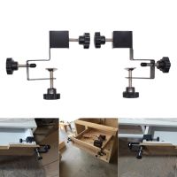 2pcs Drawer Front Installation Clamps Cabinet Drawer Mounting Guide Precise Installation Clamps Woodworking Hardware