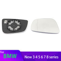 ความร้อนกระจกมองข้างกระจกเลนส์ประตูปีกกระจกมองหลังแก้วสำหรับ BMW G21 G28 G22 G23 G11 G20 G31 G38 G32 G30 G15