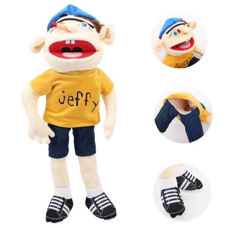 Stuffed Peluche Doll, Jeffy Puppet, Puppet House, Play House