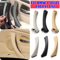 อัพเกรดภายในประตูดึงมือจับที่มีฝาครอบตัดเปลี่ยนสำหรับ BMW 3 Series E90 E91 E92 316 318 320 325 328i 2005-2012