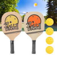 ไม้ Pickleball Paddles เริ่มต้น Pickleball Rackets Balls ชุดอุปกรณ์กีฬา