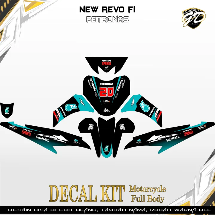 Decal Revo Fit Injeksi Full Body Stiker Revo Fit Injeksi Full Body Decal Revo Fi Full Body