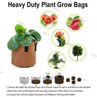 3 Gallon Grow Bags Garden Non-Woven Aeration Plant Fabric Pot Potato Flower Vegetables Container Growth Planting Pot 6TH