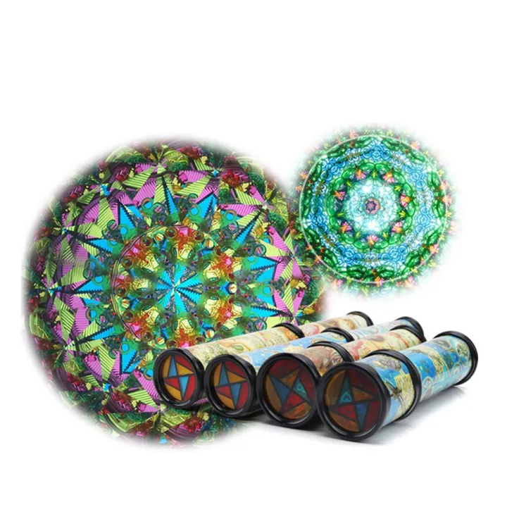 MQ Magical Rotating Kaleidoscope Variable Interior Scene Toys for Kids ...
