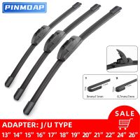 ✽ Wiper Blade Universal General J U Hook 14 quot;16 quot;17 quot;18 quot;19 quot;20 quot;21 quot;22 quot;24 quot;26 quot; LHD RHD Windshield Windscreen Rubber Car Accessories