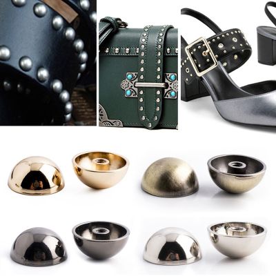 【CW】 10Pcs Rivet Screw Spike Studs Punk Spots Garment Leather Wallet Decoration Parts Accessories 8/10/12/12mm