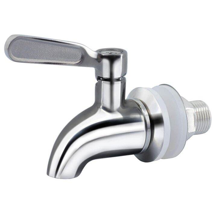 Stainless Steel Spigot for Drink Dispenser, Replacement Metal Spigot